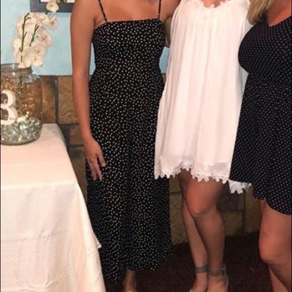 Black w/ Cream Dots Jumper - Picture 3 of 3